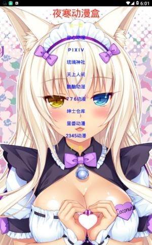 夜寒动漫盒2018最新版截图