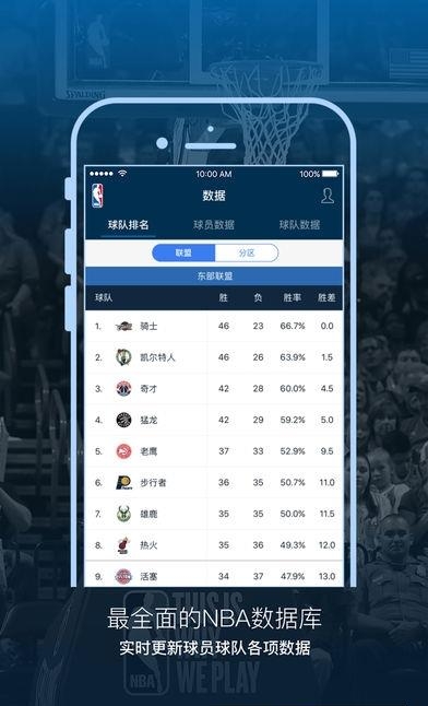 腾讯NBA APP截图