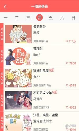 漫画看看截图