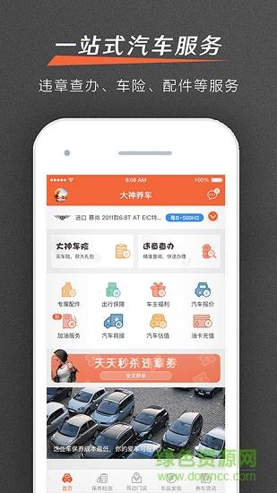 大神养车违章查询截图