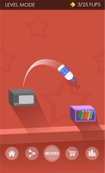 瓶子翻转3D