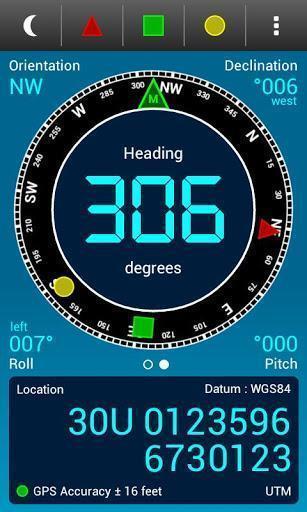 野外指南针(Field Compass+)截图