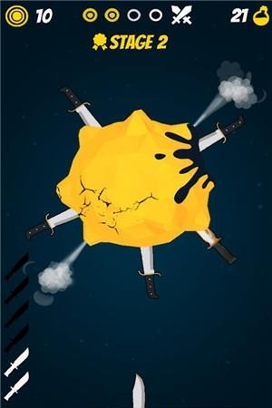 Knife Hit Dash(击毁行星)