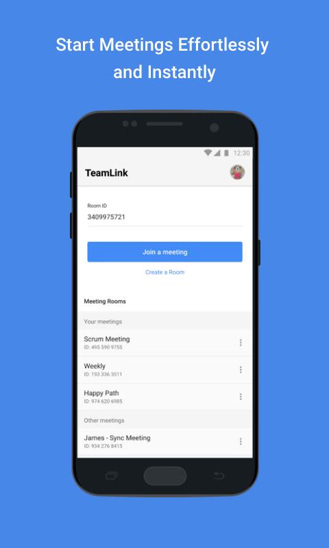teamlink视频会议截图