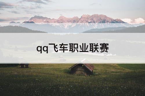 qq飞车职业联赛