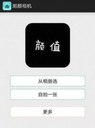 测颜相机截图