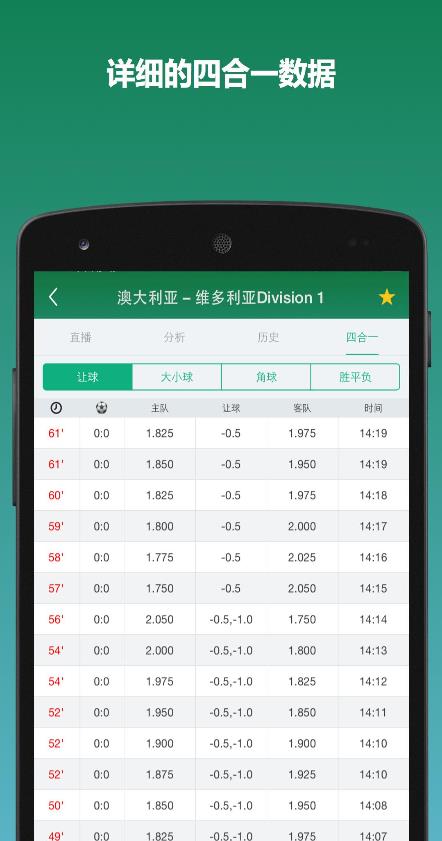 DS足球(比分)v6.6.7截图