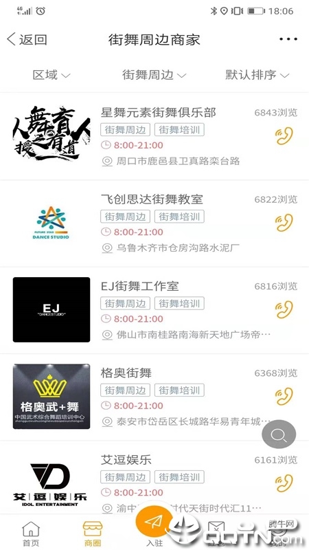 街舞爱好者