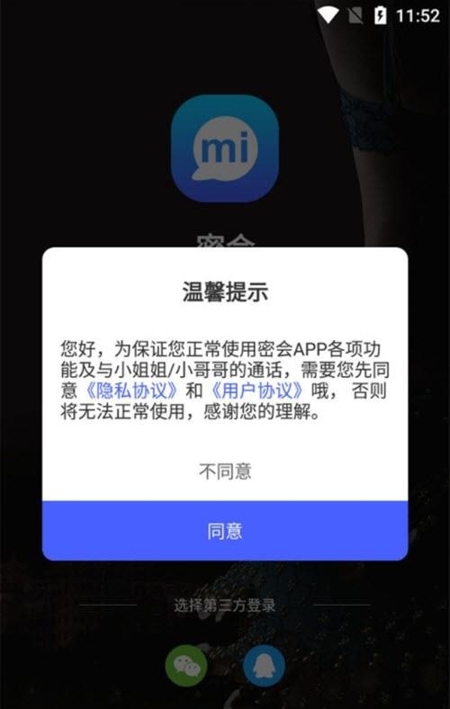 密会(语音交友)截图