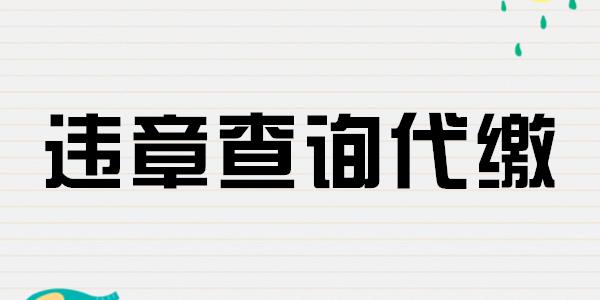 违章查询代缴