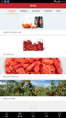 大漠红枸杞商城截图