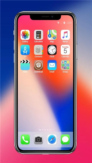 iphonex锁屏截图