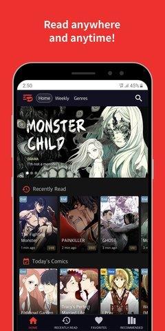 Toomics漫画v1.5.2