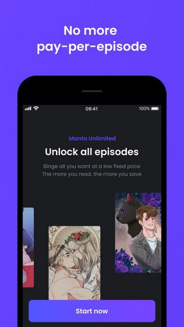 Manta漫画 V1.2.110 安卓版截图