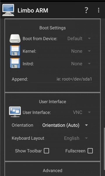 limbo虚拟机5.1.0版本截图