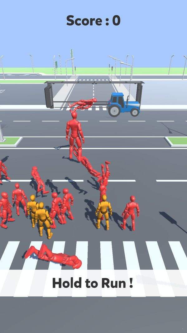 疯狂过马路截图