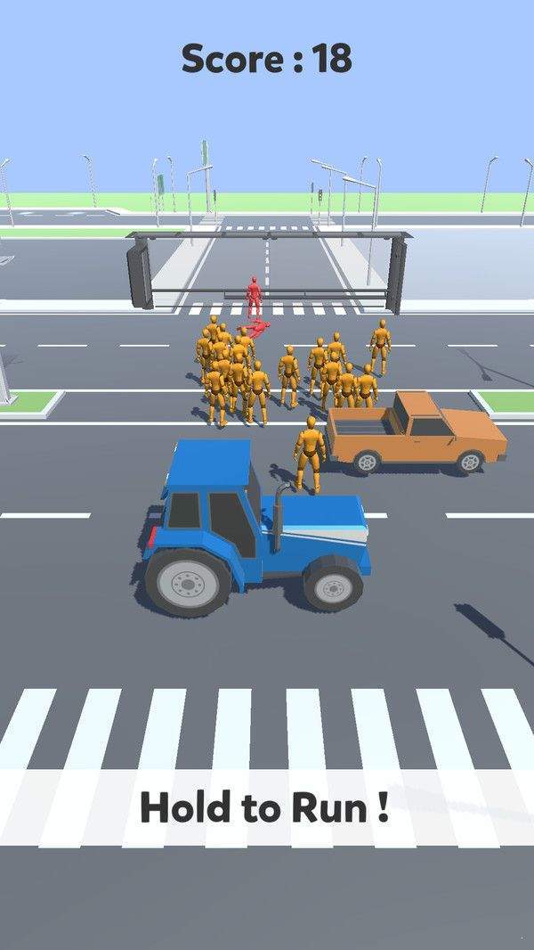 疯狂过马路截图