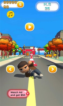 疯狂城市跑步截图