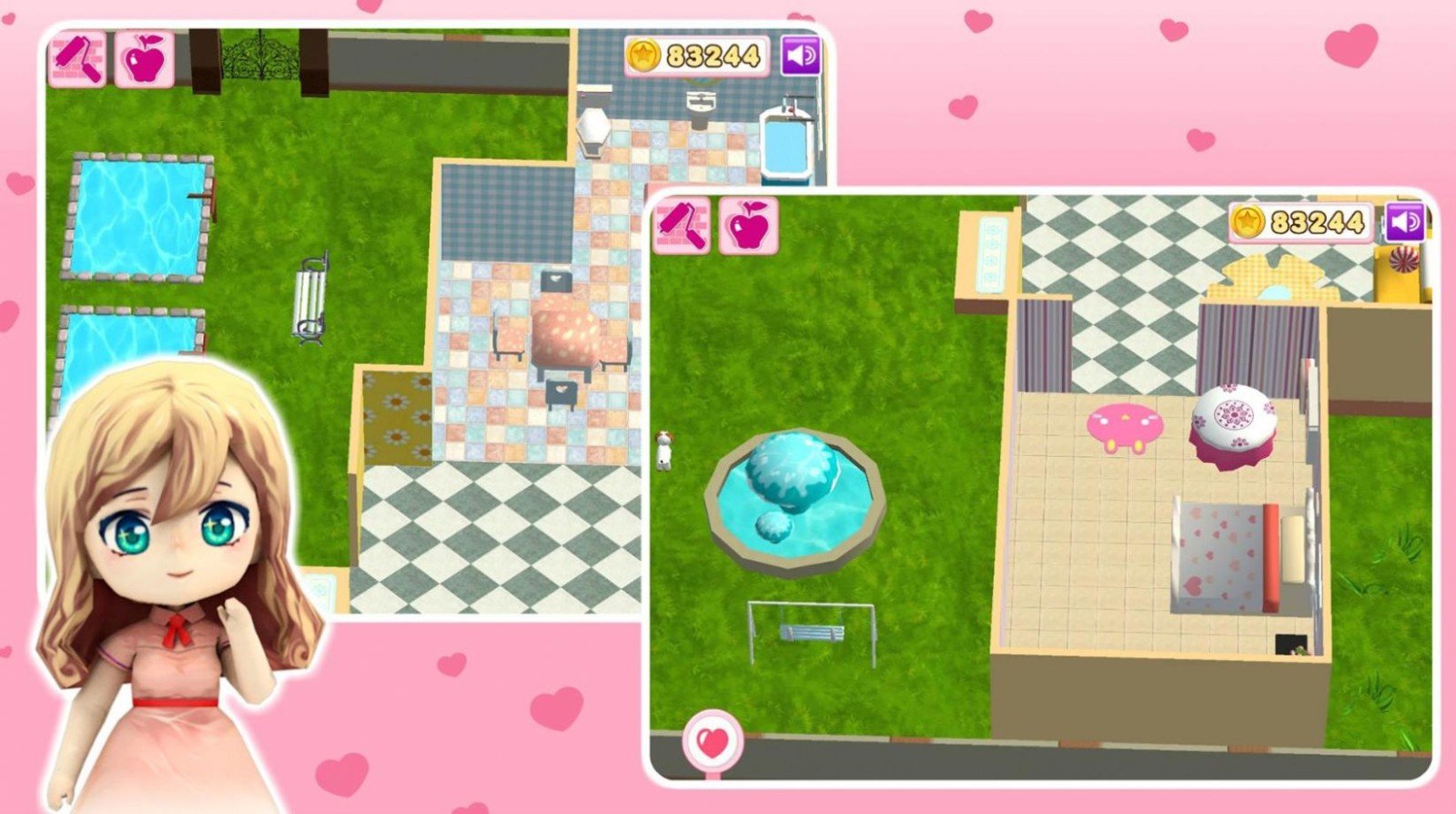 托卡娃娃屋公寓3D截图