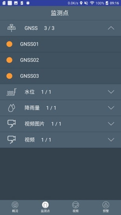河堤监测截图