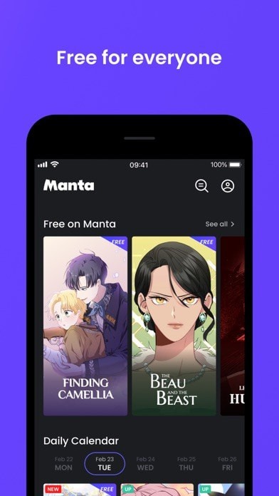 Manta漫画app