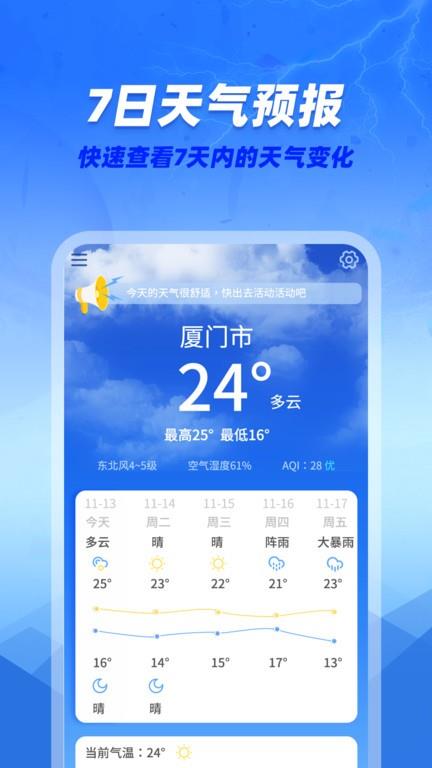 咆哮天气预报2024