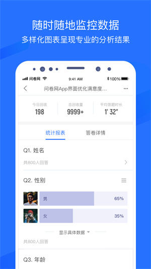 问卷网截图