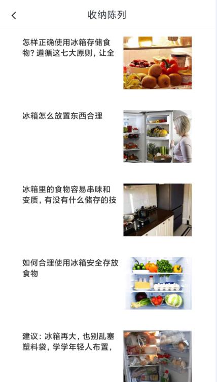 冰箱陈列收纳截图