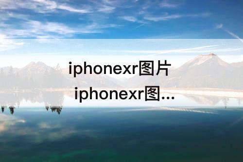 iphonexr图片 iphonexr图片白色