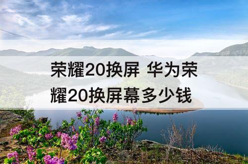 荣耀20换屏 华为荣耀20换屏幕多少钱