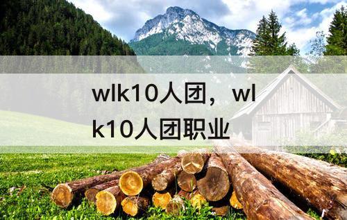 wlk10人团，wlk10人团职业