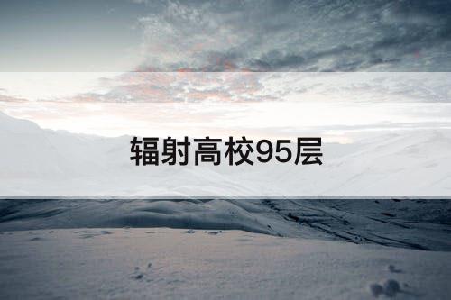 辐射高校95层