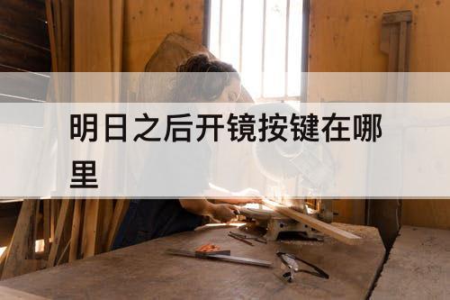 明日之后开镜按键在哪里