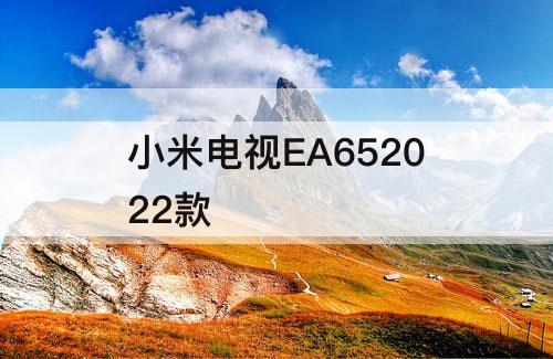 小米电视EA652022款