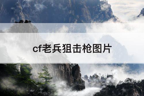 cf老兵狙击枪图片
