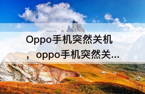 Oppo手机突然关机，oppo手机突然关机开不了机怎么办