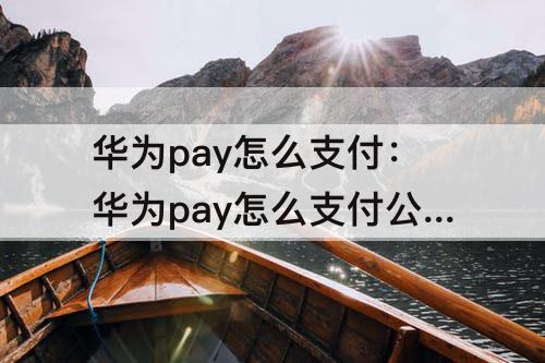 华为pay怎么支付：华为pay怎么支付公交车